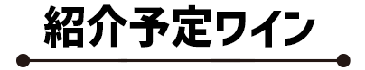 紹介ワイン